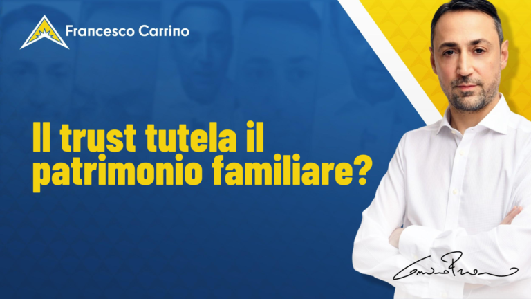 Il trust è uno strumento giuridico che consente la segregazione patrimoniale e quindi di tutelare il patrimonio familiare grazie...