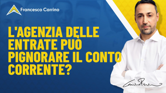 L'Agenzia delle entrate può pignorarti il conto corrente? Se hai un debito nei confronti dell'Agenzia delle entrate questa ha diversi modi... 