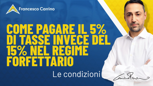 Inutile girarci attorno, il regime forfettario, volente o nolente riserva particolari agevolazioni dal punto di vista fiscale e quindi...